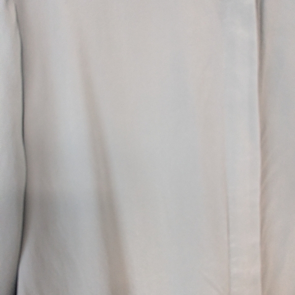 En Thread 100% Silk Blouse Seafoam Green Color Size Large - Picture 11 of 12